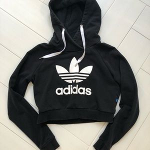 Adidas cropped hoodie